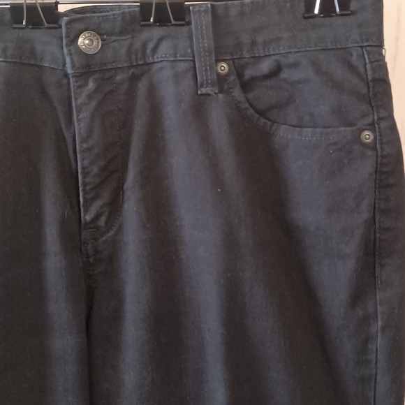 Levis Signature, Size 12 Short, 32 x 30, Black, At Waist, Boot Cut - Picture 4 of 11